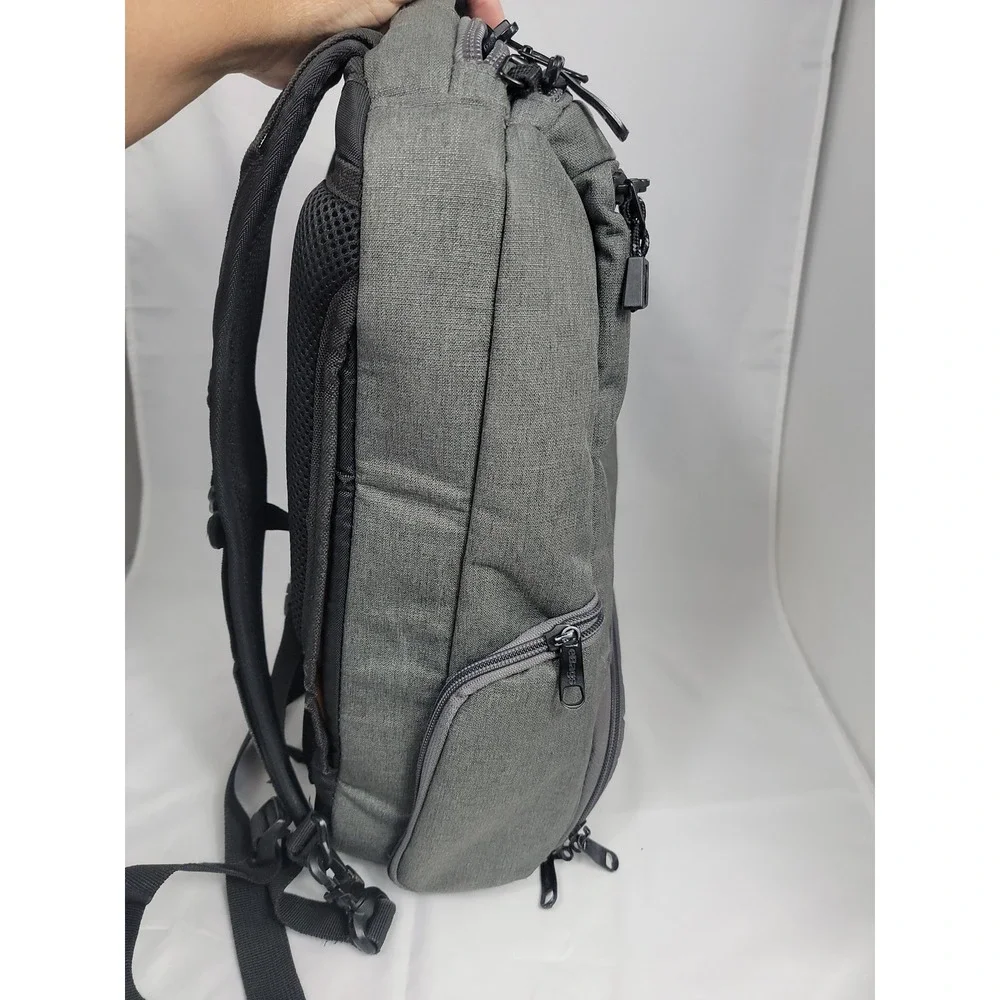 eBags Professional Slim Junior Laptop Backpacks Gray Orange 15.5 Laptop